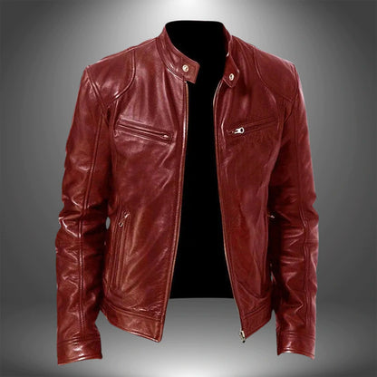 Herren-Lederjacke Moderne Eleganz und Komfort