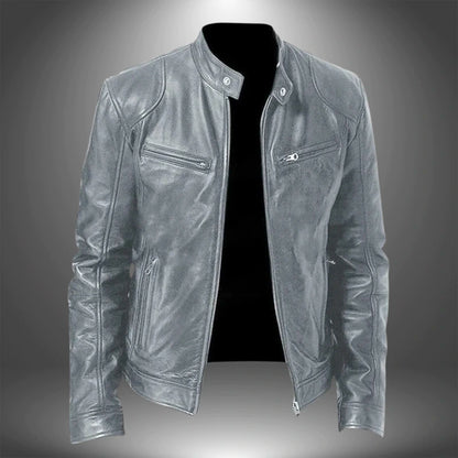Herren-Lederjacke Moderne Eleganz und Komfort