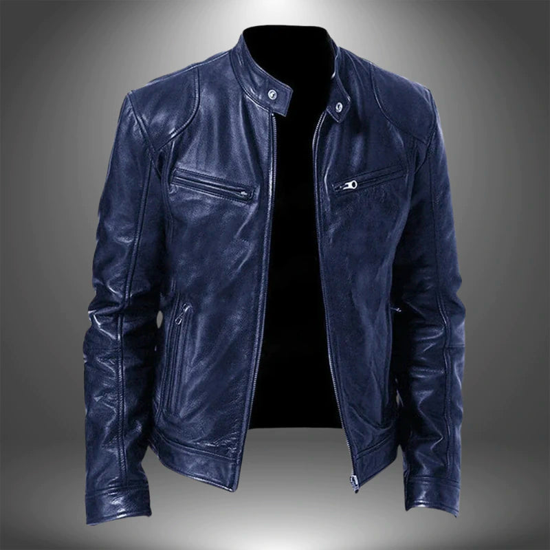 Herren-Lederjacke Moderne Eleganz und Komfort