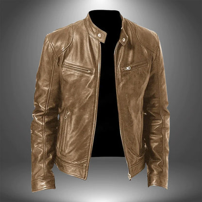 Herren-Lederjacke Moderne Eleganz und Komfort